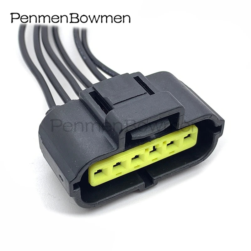 1 Set 6 Pin Car Pump Accelerator Pedal Electronic Connector Wire Harness For Ford Focus KIA Hyundai Mitsubishi 184060-1