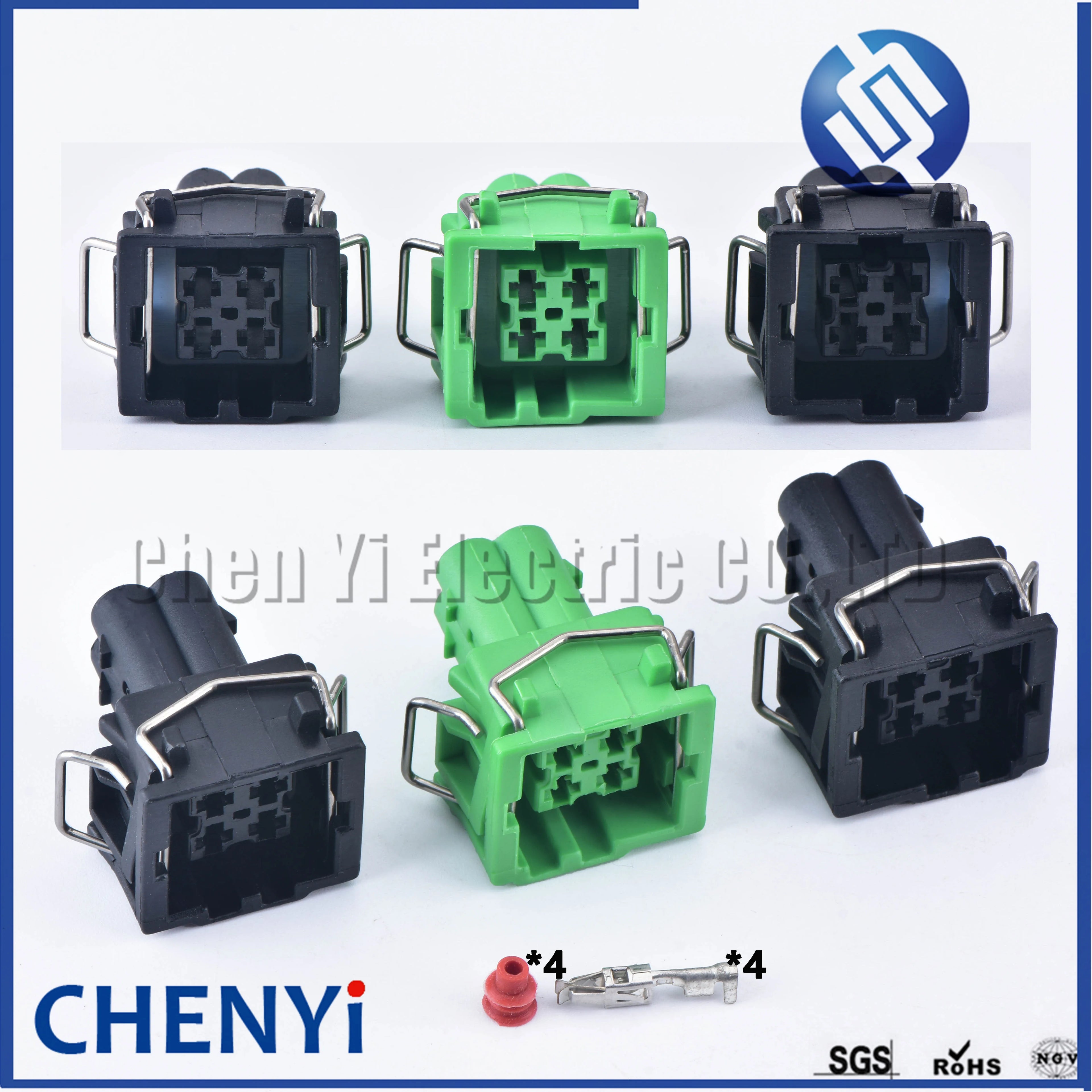 4 Pin Automotive Waterproof Connector Air Conditioning Pressure Switch connector Temperature Sensor plug 357919754 8D0959482B