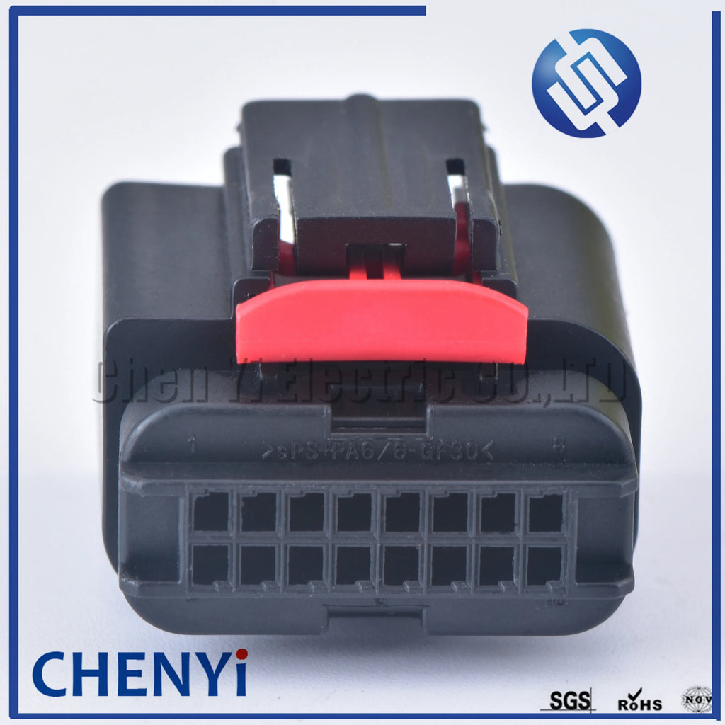 1 set 16 Pin female 1.0mm auto Air flow meter plug connector wiring harness cable Automotive waterproof connector plug 1438031-1