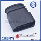 10 Pin Temp Sensor Plug Deflation Valve Connector Halogen headlight plug 1J0973835 1J0973735 6R0973735 493578-2 2294597-1