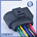 10 Pin 3.5mm Auto waterproof connector 1J0973735 Temp Sensor Plug Deflation Valve halogen headlights Plug 6R0973735 with wire