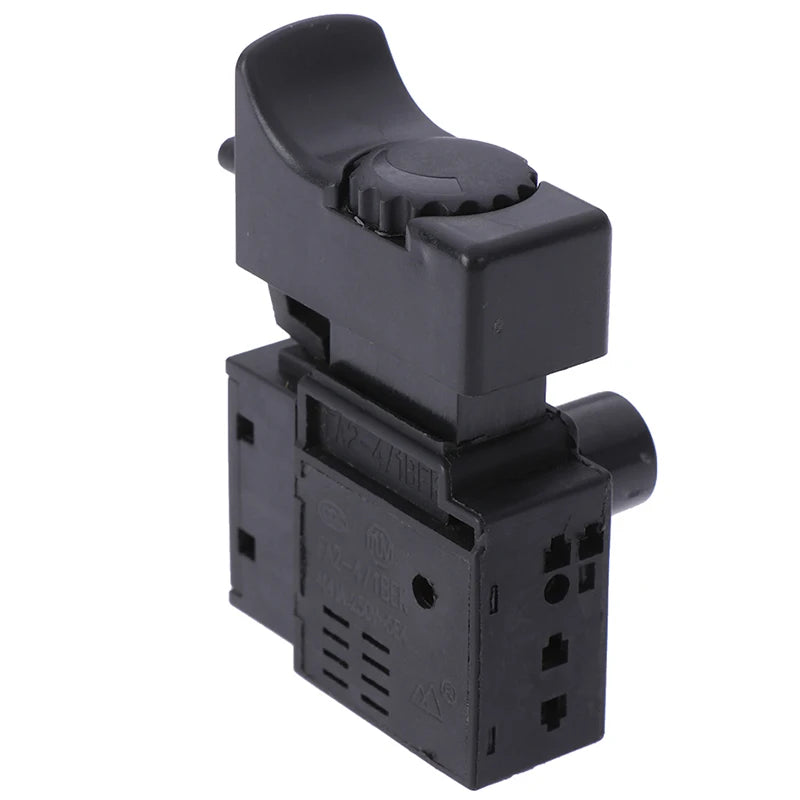 6(6)A 220V FA2-6/1BEK Lock on Power Tool Electric Drill Speed Control Trigger Button Switch