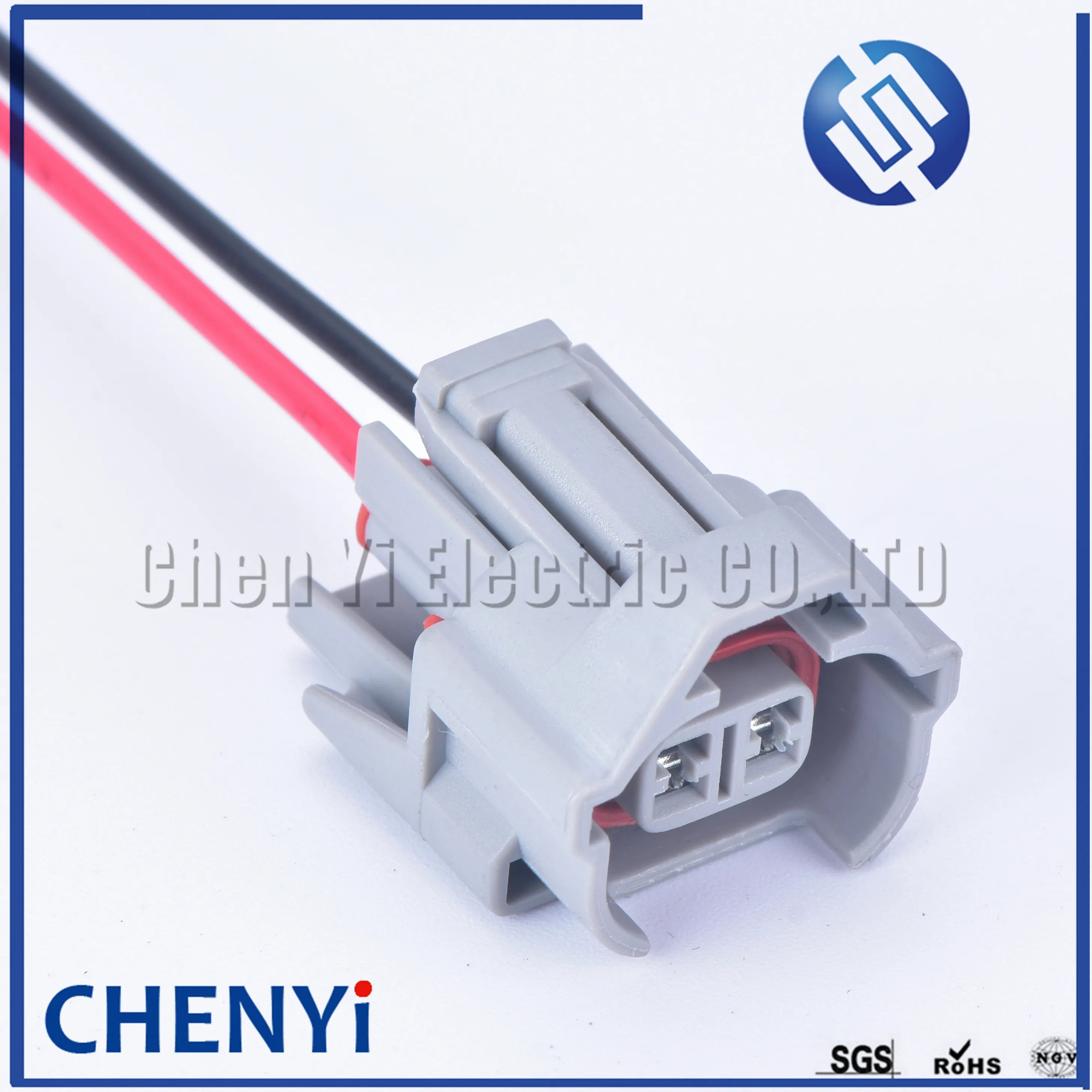 2 Pin/Way Fuel Injector Connectors Plugs With Cable Wire Pigtail For Nissan Toyota Mazda Subaru 350Z 6189-0060 with 15cm 18AWG