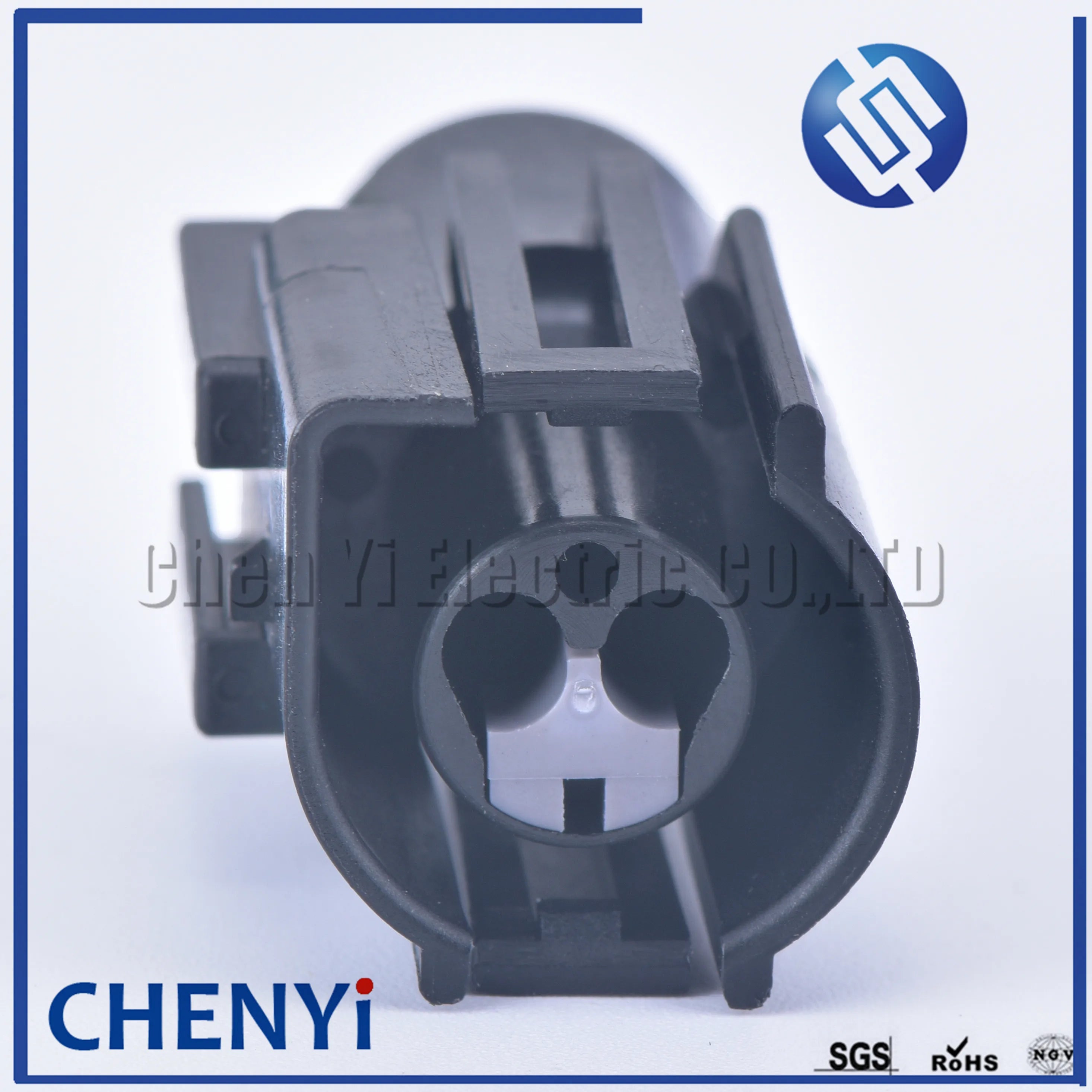 1 set Black 2 pin car waterproof auto connector Type B female round electric plug For Ford Cosworth Engine wiring harness plug