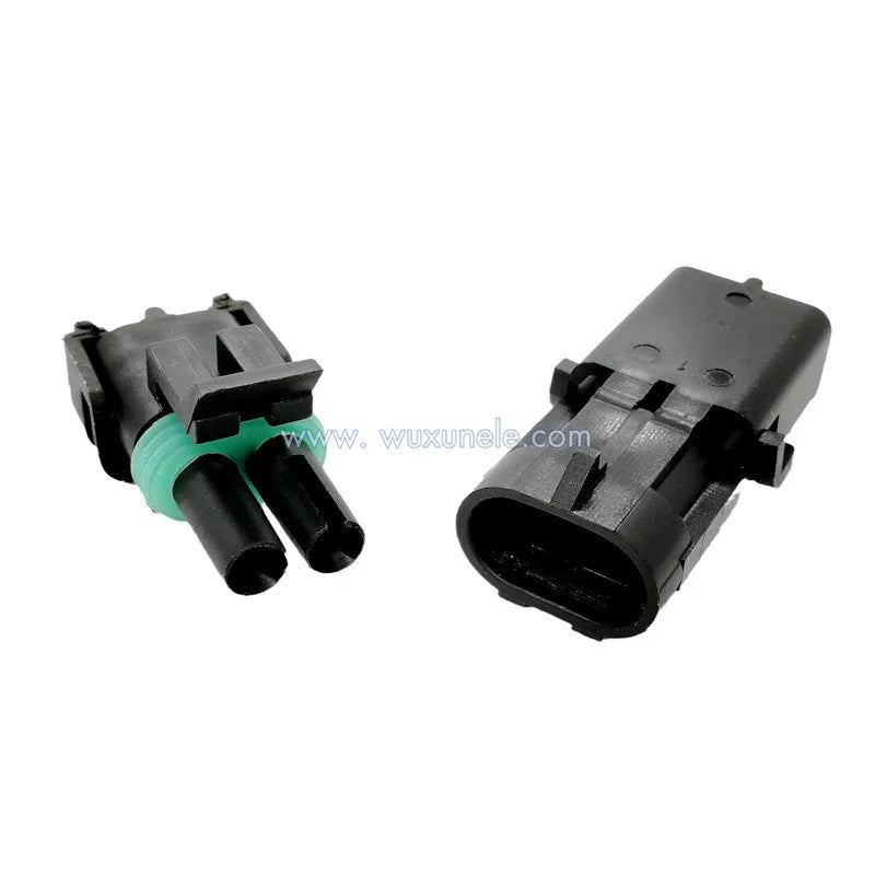 50 Sets 2 Pin 12015792 12010973 Sealed Wire Connector for Automotive Weather Pack Plug