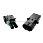 50 Sets 2 Pin 12015792 12010973 Sealed Wire Connector for Automotive Weather Pack Plug