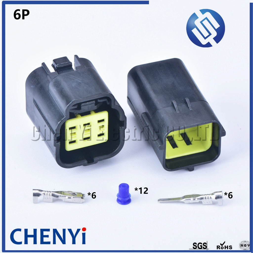 1/2/3/4/6/8/10/12/16 Pin Waterproof Connector Electrical Plug Car Auto Sealed Truck Harness Socket 174879-2 174877-2