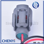 1 pcs 2 Pin 6189-0156 Oil Pressure Switch Knock Sensor Cooling Fluid Sensor Connector For Honda Civic Acura VTEC with 15cm 20AWG