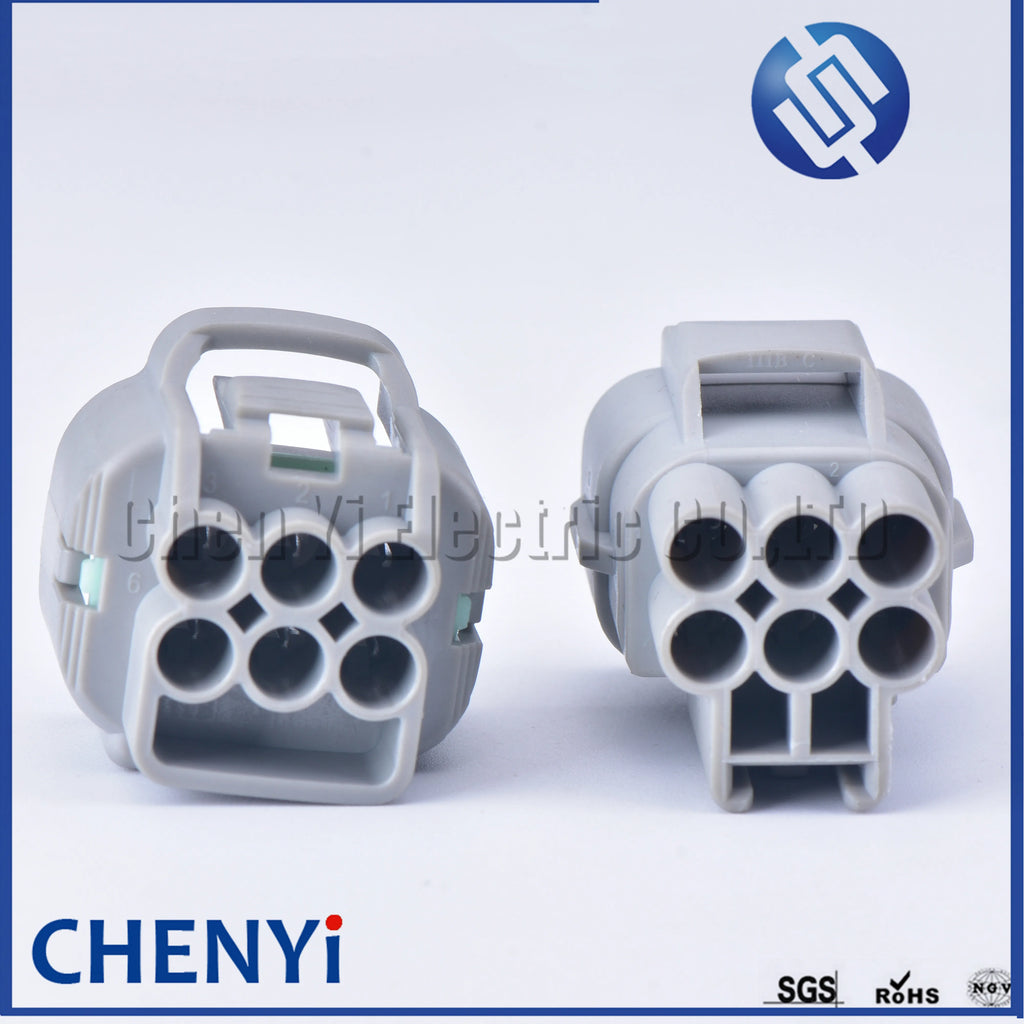 1 set 6 Pin male or female accelerator throttle pedal plug electrical Auto connector for Toyota Lexus 7282-7064-40 7283-7064-40