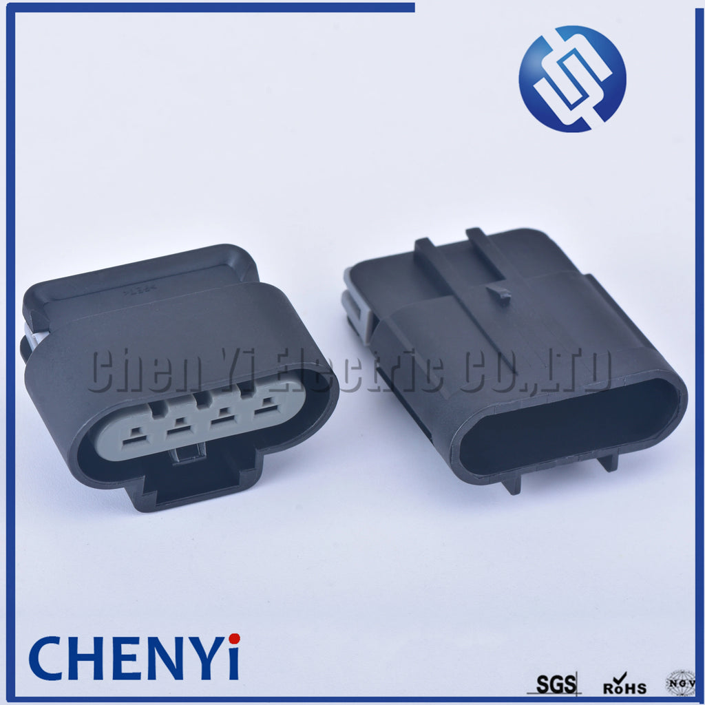 4 Pin male or female waterproof fuel electric pump auto connector 15326633 15326631 For Tahoe gas pump plug Buick GM