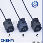 1 Pin Automotive Oil Pressure Sensor Connector Horn harness Plug Socket 1J0973081 1J0973701 1J0973701A
