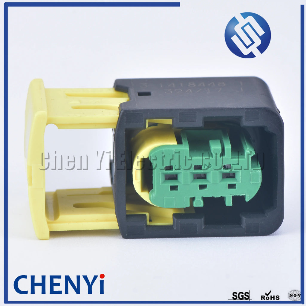 3 Pin male or female Automotive waterproof connector Nitrogen Oxygen Sensor Controller Plug 3-1418448-1 3-1670730-1 3-1563112-1