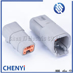 5 sets DTM 4 Pin connector DTM06-4S/DTM04-4P Male or Female Auto Waterproof Connector Automotive Sealed Plug For Deutsch