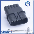 5 Pin Auto Waterproof Connector Mass Air flow Sensor plug Intake Pressure Oxygen Sensor Plug 6189-1081 6189-6909 For Honda