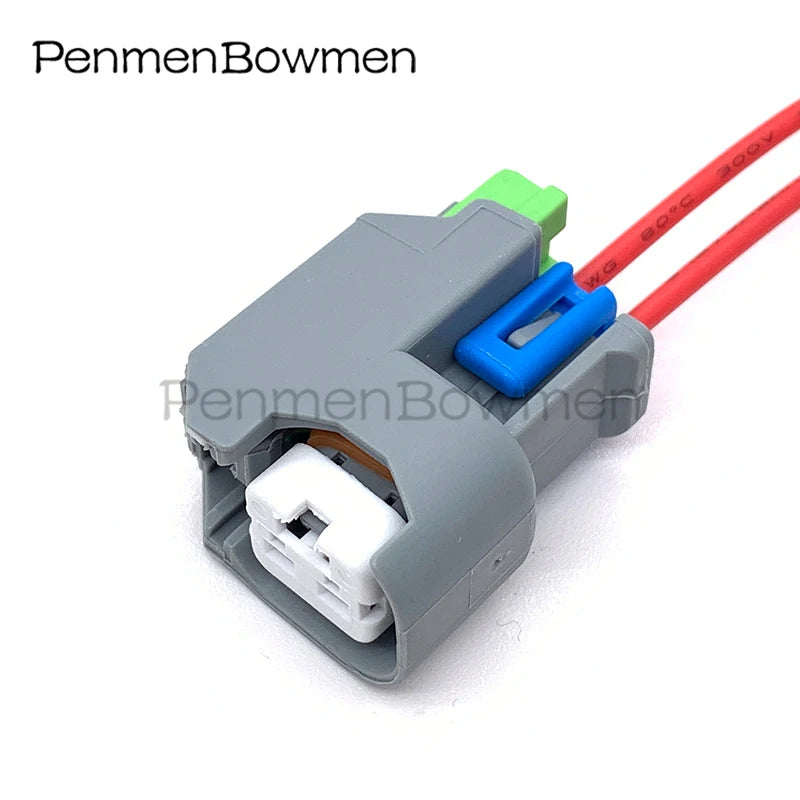 1 Set 2 Pin Auto Fuel Injector Waterproof Female Electrical Connector Wiring Harness for 15423278 15419715