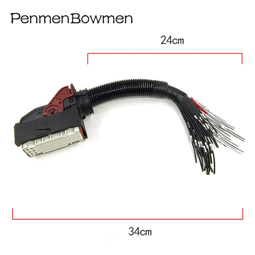 1 Set 76 Pin Auto Independent Computer Board Engine Electrical Cable Connectors Wiring Harness Plug For Weichai Xichai