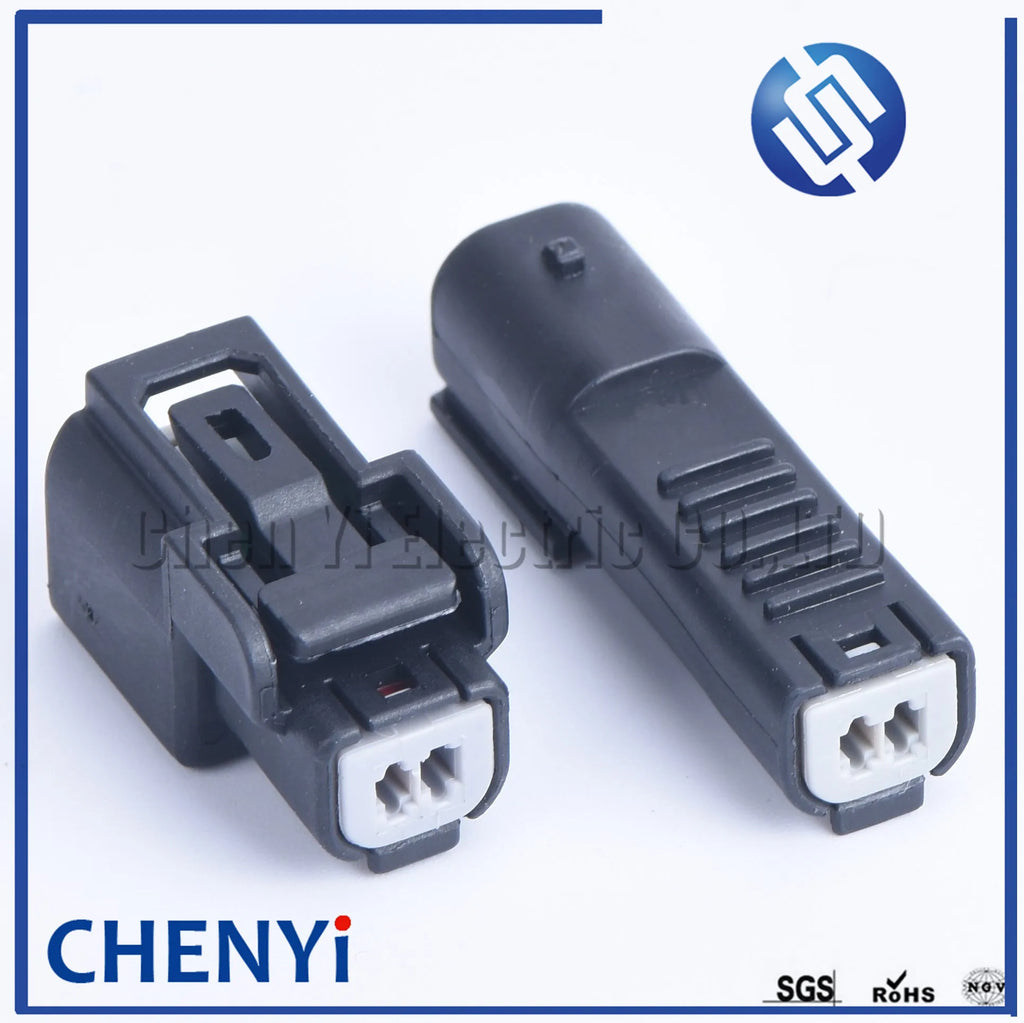 2 pin male or female Auto Fuel Injector Electronic Waterproof Connector Wire harness plug CB400 6189-6904 For Honda