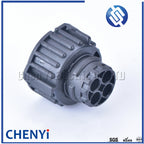 4 pin odometer speed sensor plug sealed auto connector 1-967325-1 with cable Sheath 965786-1/965783-1 For round HOWO A7