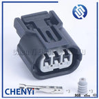 2 set HX 040 3 pin waterproof car plug adapter ignition coil connector For Honda Civic Element CR-V 6189-0887 6188-4739