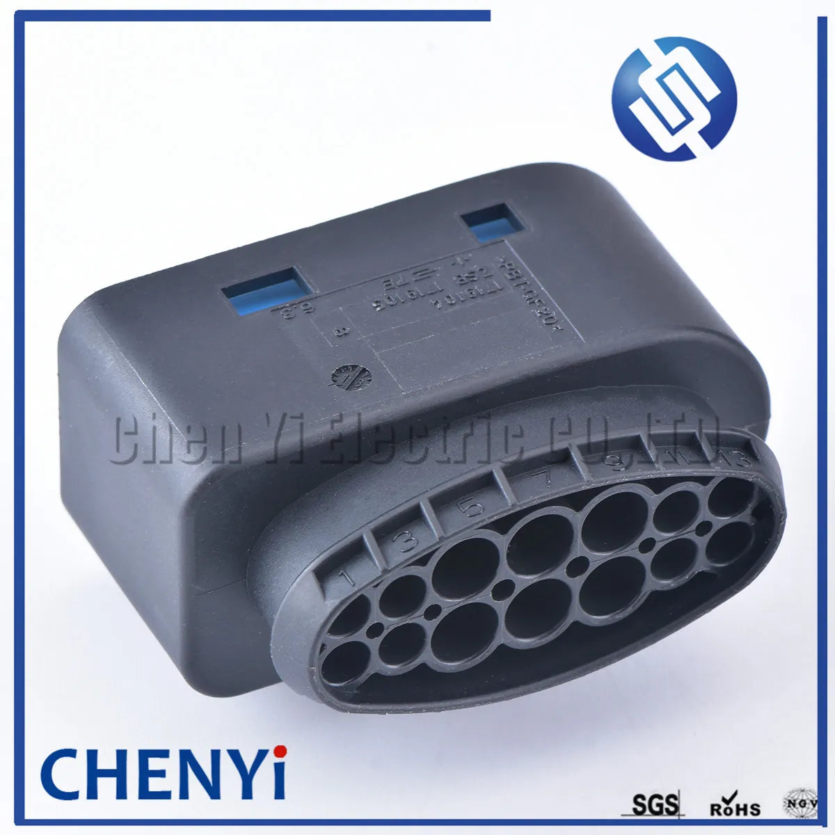 14 Pin 1.5/3.5mm female Automotive waterproof connector Harness plug 1719105-2 for ford Focus max left H7