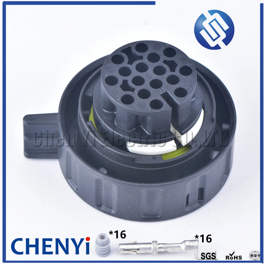 16 Pin Auto waterproof connector Transmission Gearbox Body Controller Connector computer plug 09430701 7503442-04 7 503 442-04