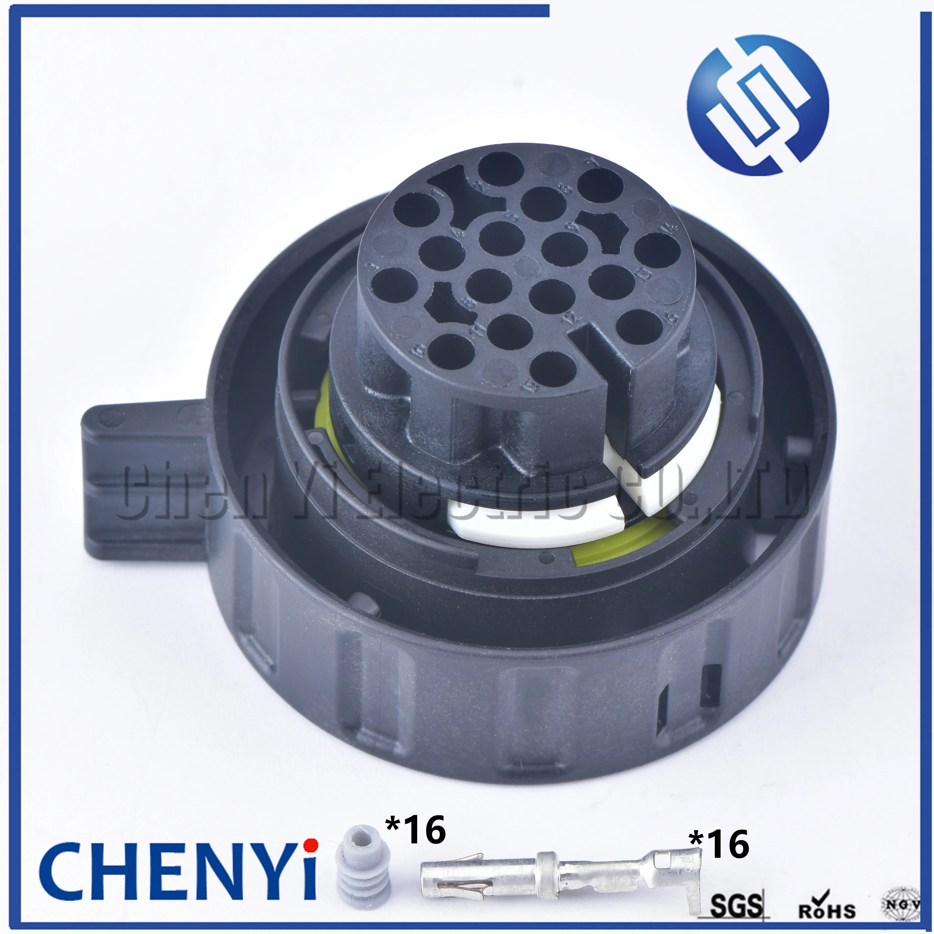 16 Pin Auto waterproof connector Transmission Gearbox Body Controller Connector computer plug 09430701 7503442-04 7 503 442-04