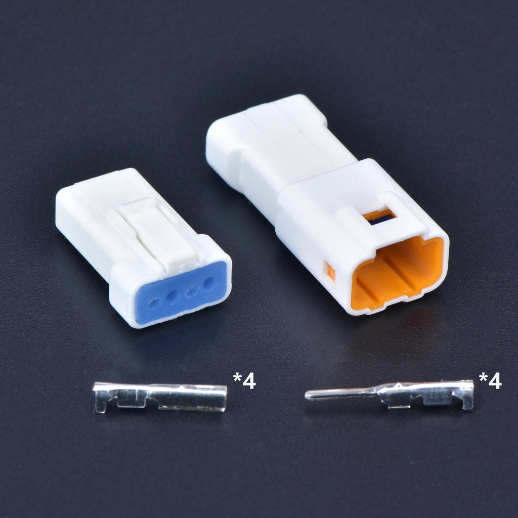 5 sets Automotive Waterproof Cable Connector 2 3 4 6 8 pin Male Female Butt Plug JWPF-VSLE-S 03R-JWPF-VSLE-S For JST JWPF type
