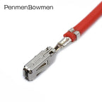 10 Pcs 2.8mm Auto Wire Crimping Terminal Metal Splice Spring Pins Contacts for Electronic Connector with Cable 1-968849-1