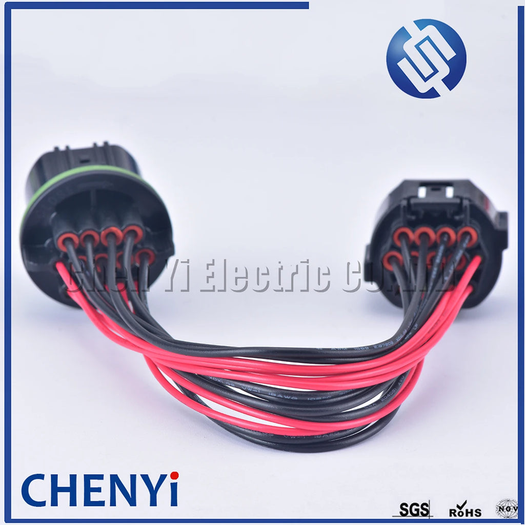 14 Pin Auto Headlight Waterproof Connector Car Lamp Light Wire Harness Plug GL301-14021 GL291-14021 For Hyundai Elantra  Kia K3