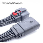 1 Set 12 Pin Car Light Ignition Coil Electronic Connector Wire Harness for Ford Chevrolet Buick 33482-1201 33472-1201