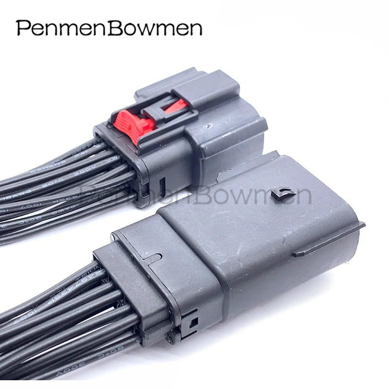 1 Set 12 Pin Car Light Ignition Coil Electronic Connector Wire Harness for Ford Chevrolet Buick 33482-1201 33472-1201