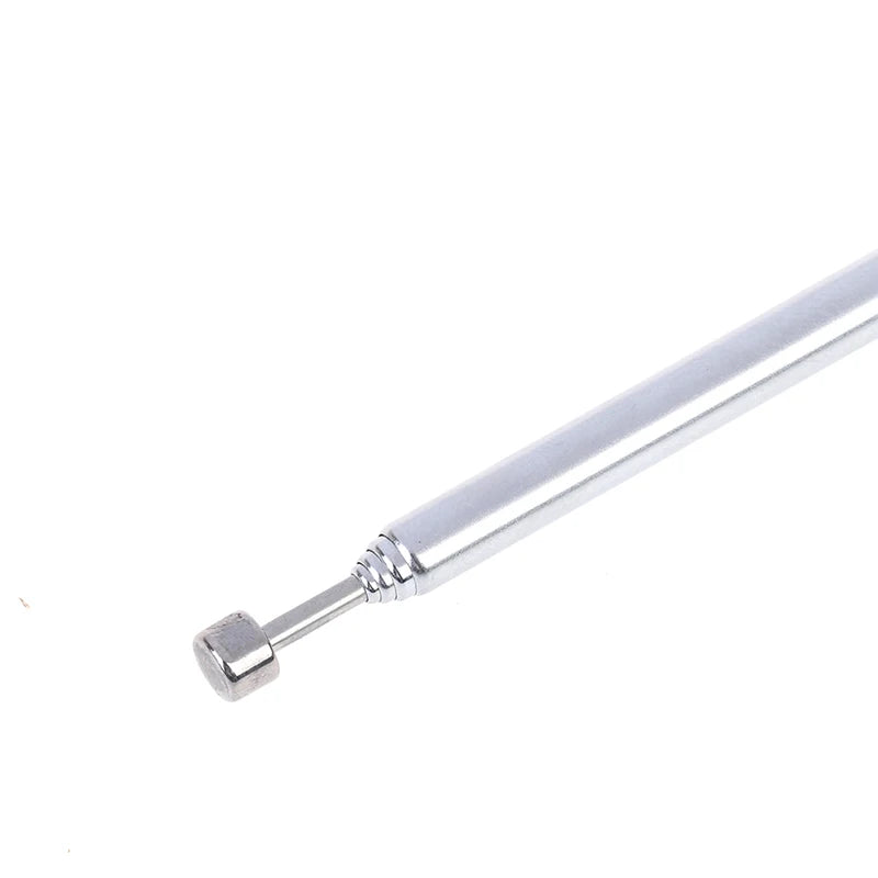 1PC 370mm 5 Sections Telescopic Stainless Steel AM FM Radio Universal Antenna Hot sale