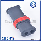 1 set 2 Pin 1.5mm female Automotive waterproof connector electric wiring electrical cable Plug connector
