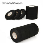 1Pc Engine Compartment Sound Insulation Line Shielding High Temperature Resistant Electrical Black Tape For Car Wiring Harness