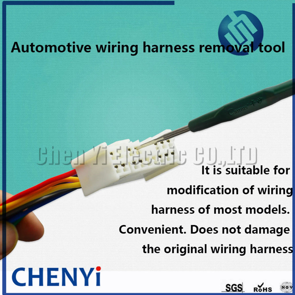 5 pcs Crimp Connector pins ejector Titanium steel alloy Tool Kit Suitable for wiring harness modification of most models