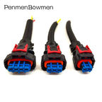 1 Set 2 3 4 Pin Auto End Domestic Waterproof Electrical Cable Connectors Female Wiring Harness Plug Plastic Shell