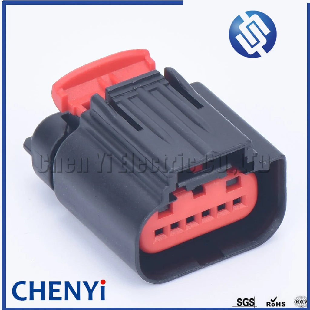 6 Pin Accelerator Pedal Position Throttle Connector Mass Air Flow Meter Plug 1438153-5 1-1419168-1 1-1419168-2 For Ford GM