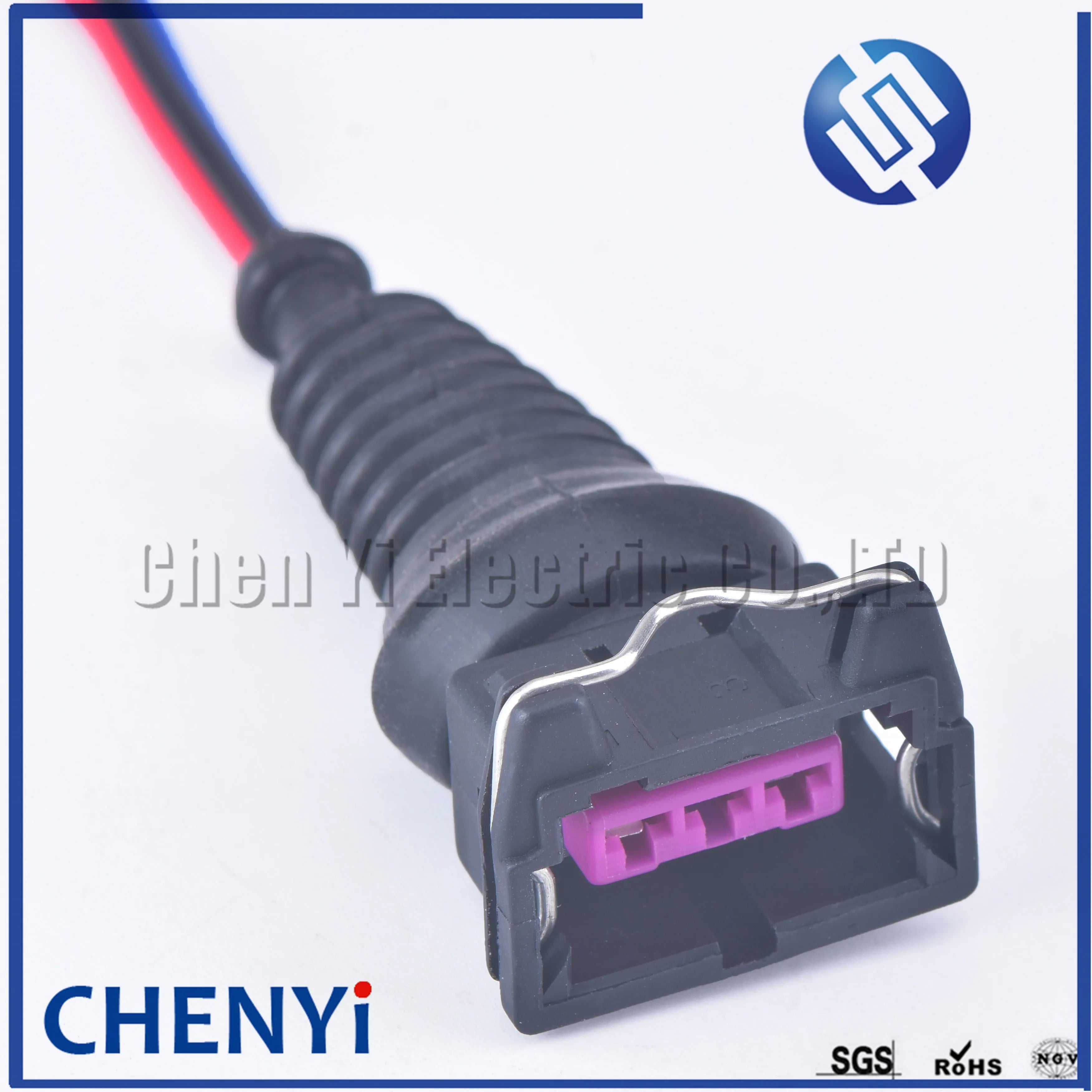 3 Pin auto waterproof wire harness plug Crankshaft camshaft position sensor plug EV1 fuel Injector Connector 443906233 443906247