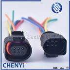 6 Pin 42121700 3B0973813 1J0973713 1.5mm Auto Temp sensor Reversing Radar Throttle Plug 1J0 973 713 with wires