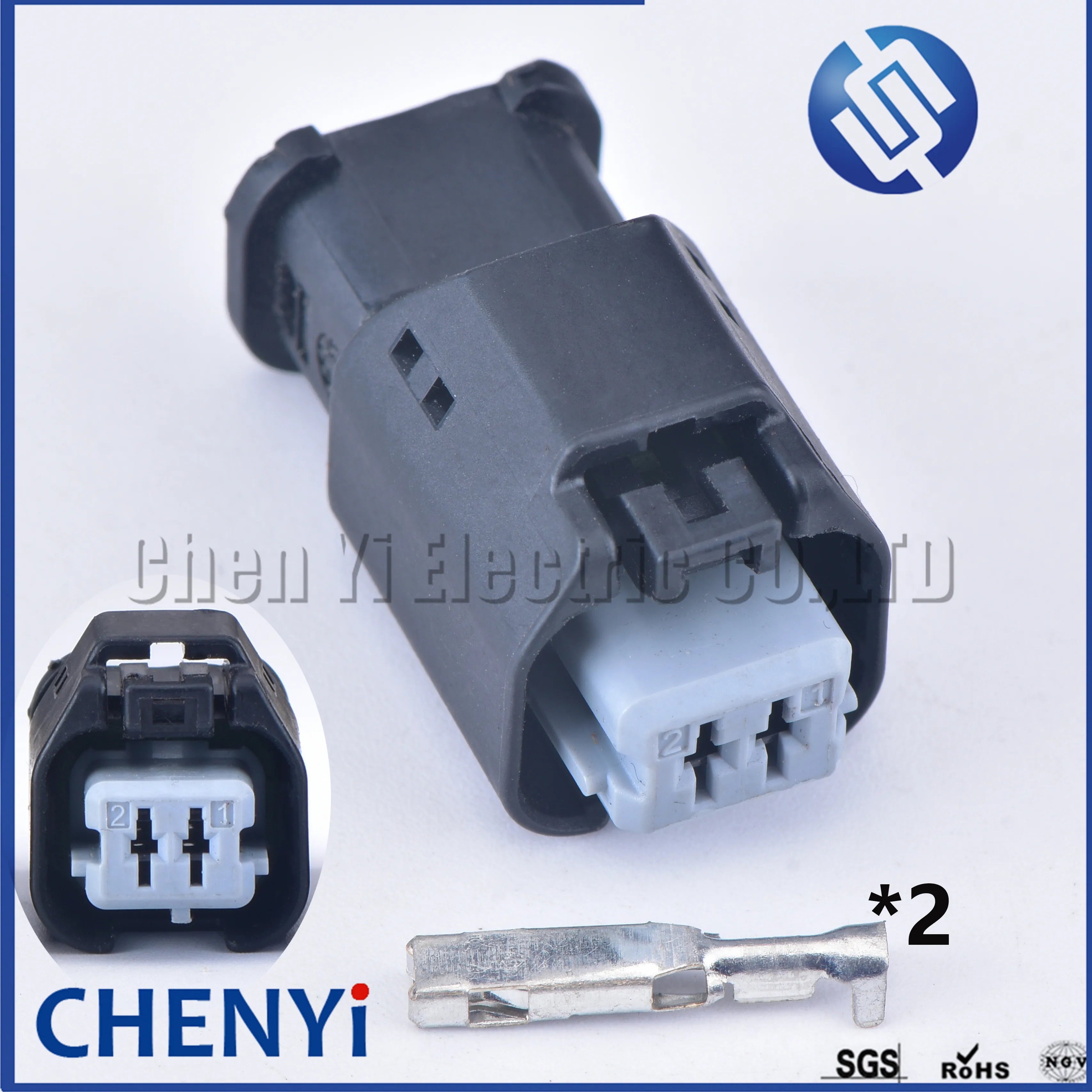 2 Pin Auto Waterproof Connector Sensor Headlight steering lights plug 1801175 series For Peugeot Citroen 1801175-1 1801175-2