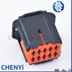 1 Set 10 Pin/Way 1.5 mm Female for Peugeot 206 Side Mirror Plastic Auto Electrical Wire Connector Plug 98816-1011 98823-1011
