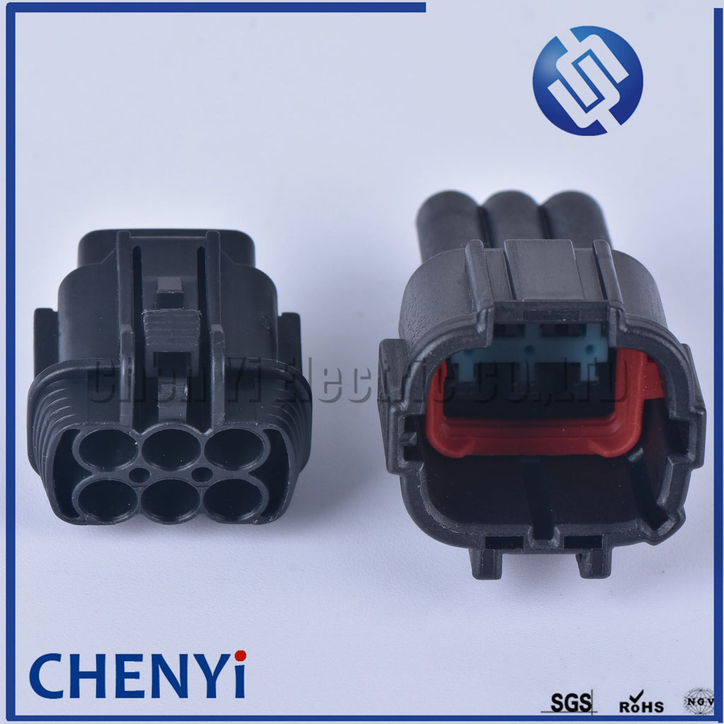 1sets 6 pin 6185-5175 6188-5539 male female auto waterproof tail lamp connector headlight plug  6185-1173 PB295-03020