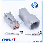 2 Pin connector Auto Waterproof Connector Electrical Inlet Air Temperature Sensor Plug DTM06-2S DTM04-2P For Deutsch DTM