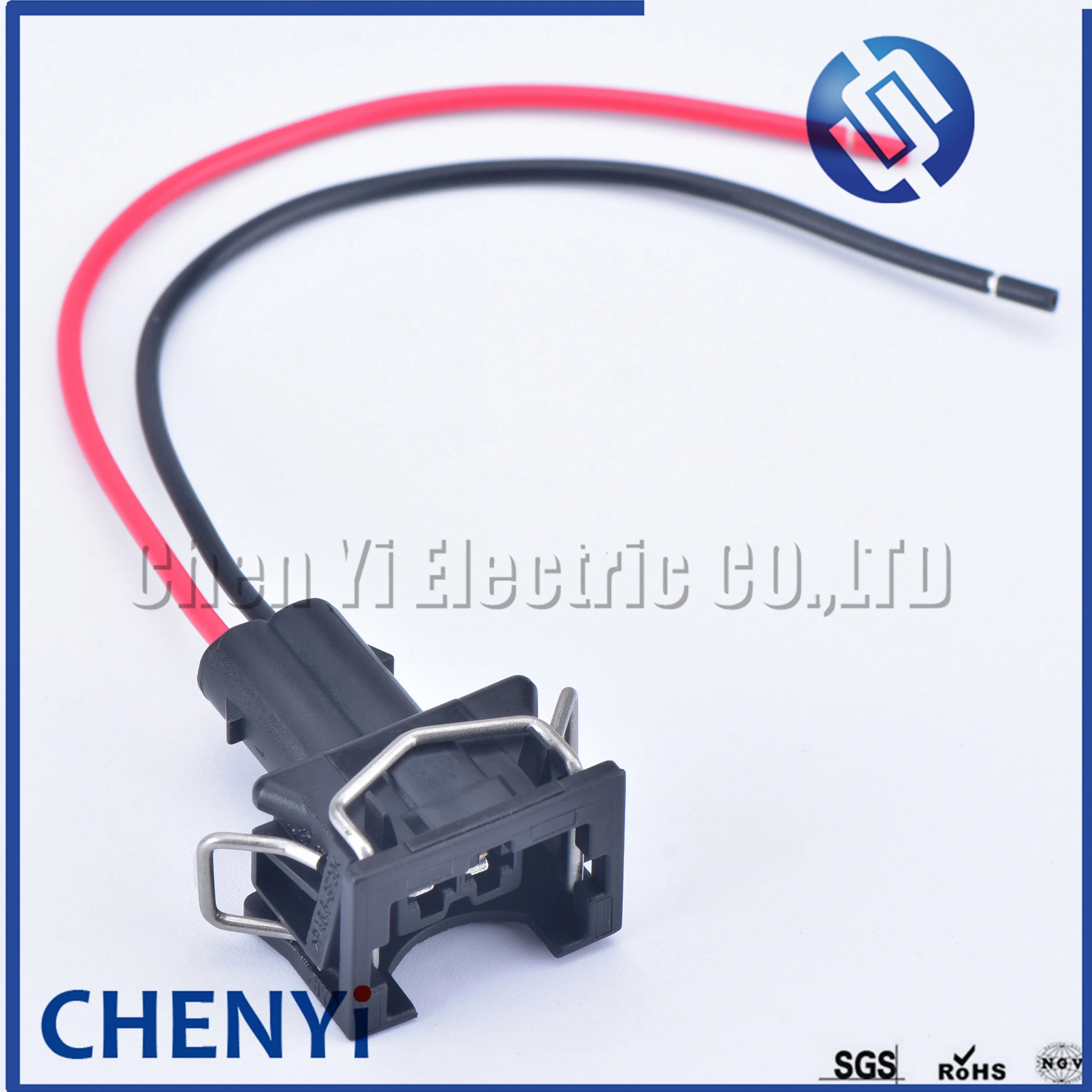 2 Pin Female EV1 Fuel Injector Nozzle Waterproof Connector Plug Socket Housing For VAG 829441-1 037906240 106462-1 with wire