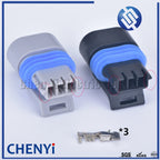 5 sets 3 pin way Auto Sensor Waterproof Connector wiring harness Housing Plug 12162182 12162185 12162280 12162197 For GM