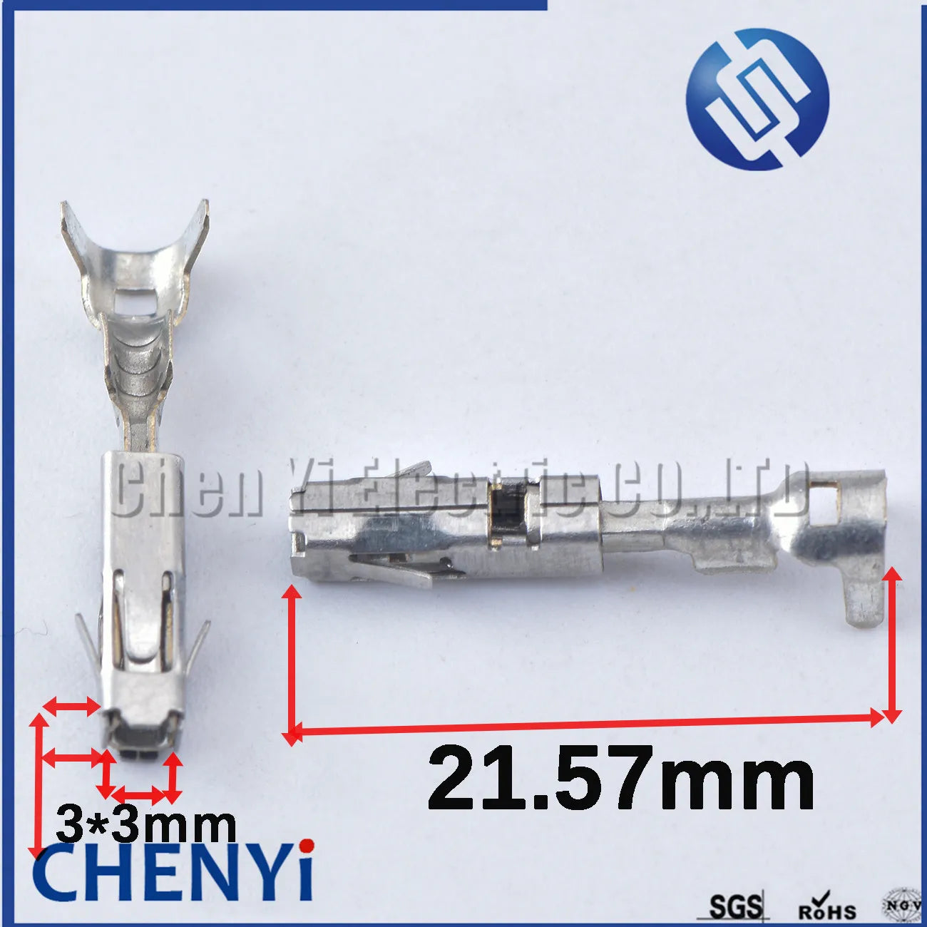 50 Pcs 1.5mm Auto Wire Crimping Terminal Connector plug Metal Splice Pins 120661527T2001 15432210 25678.201.184 For 18242000000