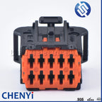 1 Set 10 Pin/Way 1.5 mm Female for Peugeot 206 Side Mirror Plastic Auto Electrical Wire Connector Plug 98816-1011 98823-1011