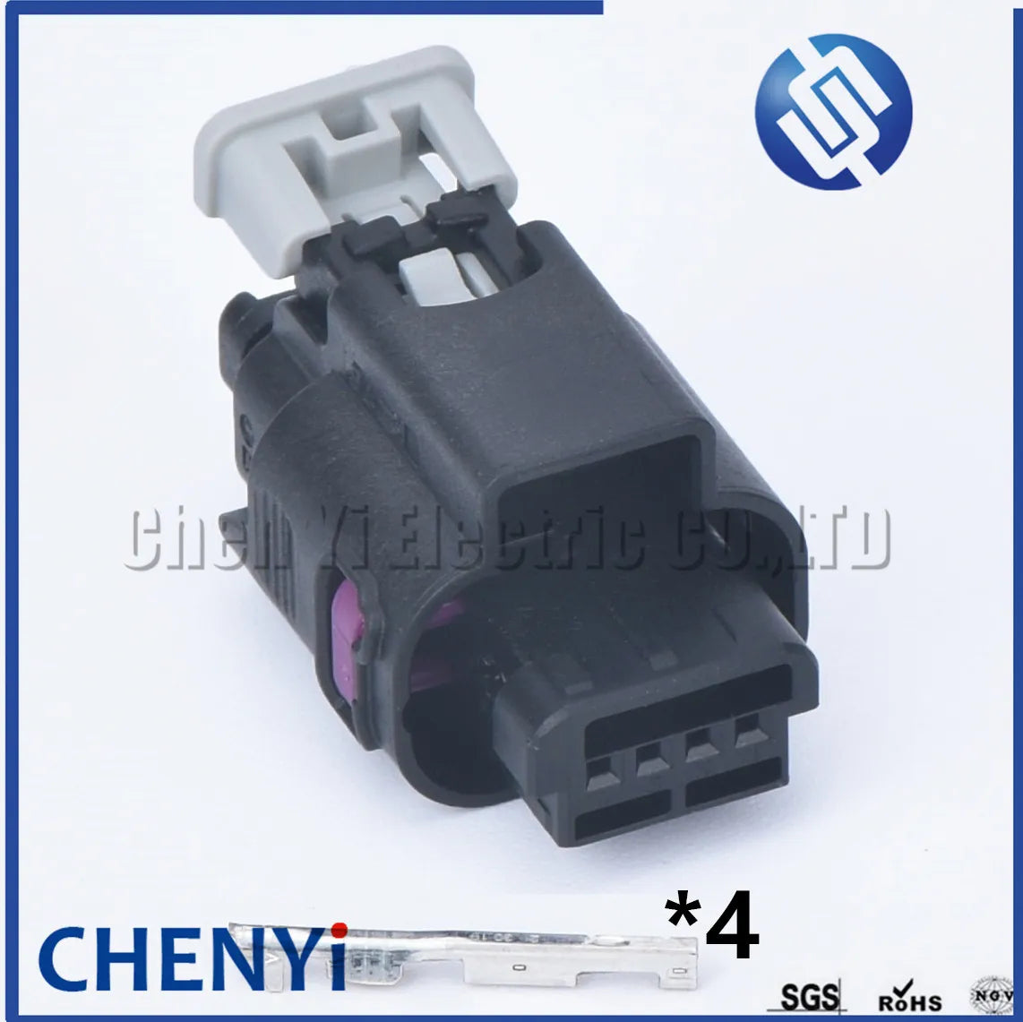 4 Pin female auto waterproof sensor connector Rear camera Wire harness plug 1801823-1 2236398-1 13422 For Renault Megan