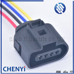 4 pin 1.5 series female automotive coil Extension adapter connector horn plug Air Inlet Pressure Sensor Plug 1J0973704 1J0973804