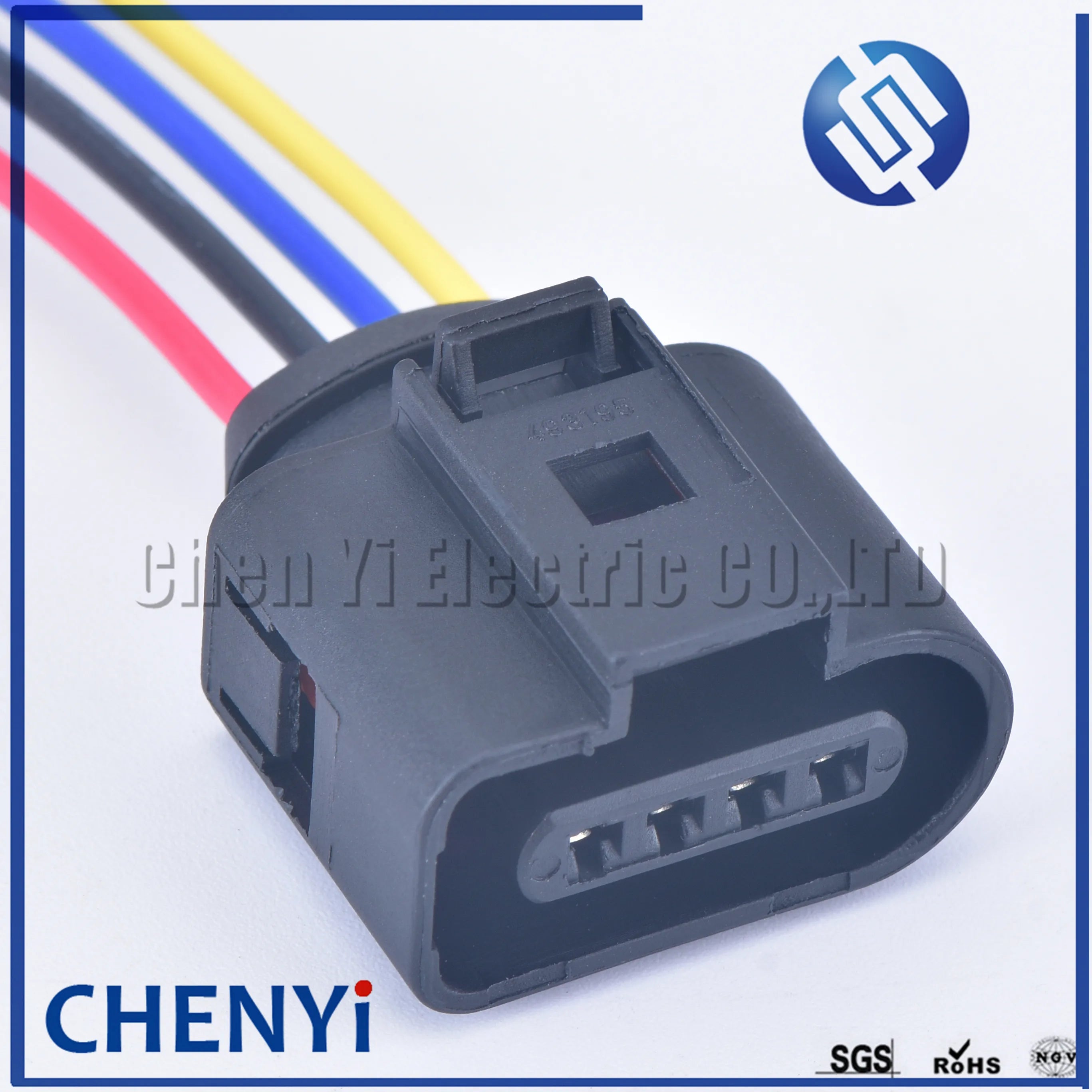 4 pin 1.5 series female automotive coil Extension adapter connector horn plug Air Inlet Pressure Sensor Plug 1J0973704 1J0973804